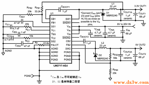 LM2717ݔ5V3.3Vđ·